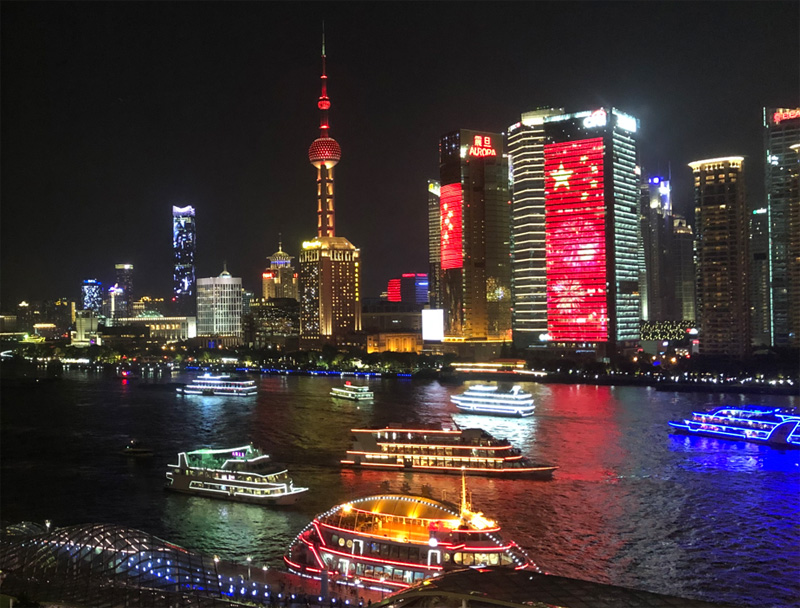 浦东滨江夜景提升工程